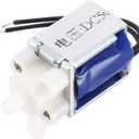 uxcell Miniature Solenoid Valve 2 Way Normally Closed DC5V 0.22A Water Air Solenoid Valve