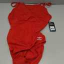 Speedo Womens Swimsuit One Piece Prolt Flyback Solid Adult Team Colors (Red) 40