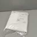 Brushed Microfiber 3 Piece Duvet Cover Set, Full/Queen, Bright White, Striped