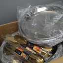 Gold 4 Pack Chafing Dishes for Buffet, 18/8 (304) Stainless Steel Food Pan with Lid, 6QT Round Chafing Dish Buffet Set Food Warmer, Food Warmers for Parties Buffet Catering Events Dinners