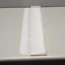 Kitchen Sink Splash Guard with Suction Cups, Kitchen Sink Mat, Non-Slip Silicone Sink Edge Protector, Water Splash Guard for Kitchen, Bathroom, Bathtub (Transparent, 4*24 in)