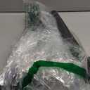 Dual Monitor Wall Mount, Double Monitor Wall Stand for Two 17-32 inch Flat Computer Screens, Height Adjustable Gas Spring Mounted Bracket Arms Hold up to 17.6lbs, VESA 75/100