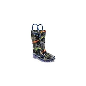 Western Chief Girls' Waterproof Rain Boots That Light up with Each Step
