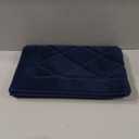 JSEI Dirt Trapper Door Mat 20"x32", Non-Slip Washable Entryway Mats, Dog Door Mat, Stain Resistant and Absorbent Floor Mats, Low Profile Welcome Mat for Front Back Door, Navy Blue (1'8" x 2'8" (Rectangular))