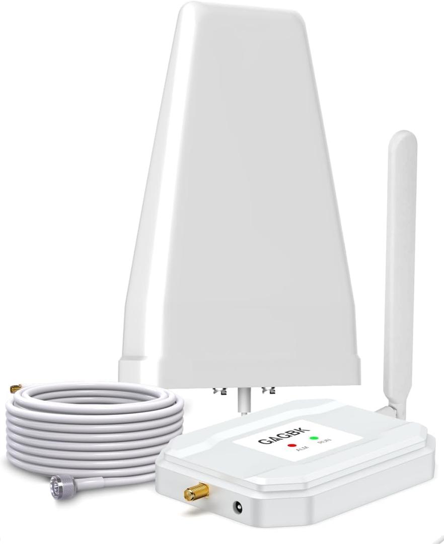2026 Latest AT&T Cell Phone Signal Booster AT&T Signal Booster ATT Cellular Booster for 5G 4G LTE on Band 12/17 ATT Cell Phone Booster ATT Cell Booster AT T Signal Extender Boost Call/Data White