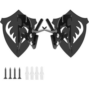 Skull Hooker  European Deer Skull Mount Hanger  Multi-Angle Adjustable Euro Deer Skull Mount  Medium Skull Hook with Screws  Skull Mount for Hanging Antelope, Cattle, Coyote and Small Game Animals