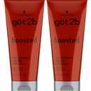Got 2B Boosted Hair Thickening Cream for Fuller Styles, Medium Shine, Medium Hold, 6 Ounce - 2 Pack