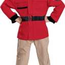 Disguise Child Ghostbusters Kids Parka Costume, Official Ghostbusters Frozen Empire Halloween Costume Jumpsuit (M)