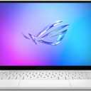 ASUS ROG Zephyrus G14 Latest (2025) 14" 3K OLED 120Hz Gaming Laptop Copilot+ PC AMD Ryzen AI 9 HX 370 NVIDIA RTX 5070 Ti 12GB 32GB LPDDR5X RAM 1TB SSD RGB KB Windows 11 Platinum White