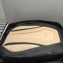 Coverado Car Seat Covers, Leather Seat Covers Full Set, Beige Seat Covers, Car Seat Cushion, Driver Car Seat Covers, Waterproof Car Seat Protector Fit for Most Cars