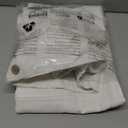 Cicy Bell Womens Ruffle Wide Leg Jeans Cropped Elastic High Waisted Baggy Denim Pants with Pockets, Size 6