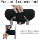 SPRING SEAON Plush MemoryFoam Crutch Underarm Pad & HandGrip CoversUniversal Fit, Breathable MoistureWicking, MachineWashable Cushion for Crutches, Pain Relief & Chafing Protection
