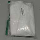 Titanker Waterproof Fabric Shower Curtain Liner Washable, 72x76 Inches, Cloth Shower Liner with Magnets, White Shower Liner Soft Fabric, Lightweight Shower Curtain Liner