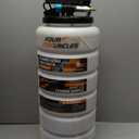 FOUR UNCLES 15L Fluid Extractor - Pneumatic/Manual Vacumm Oil Extractor with Pump Tank Remover & 3 Tubes for Engine Oil Change and a Bleeding Hose with Universal Adpater for Brake Bleeding