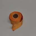 Orange Satin Ribbon Double-Faced Wired Ribbons for Gift Wrapping Flower Bouquet Bows Wedding Invitation Christmas Decor Crafts 2-1/2 Inch 10 Yards