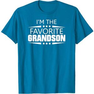 I'm The Favorite Grandson T-Shirt, S