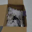 Twinkle Star 2 Pack 100 LED Star String Lights, Plug in Fairy String Lights Waterproof, Extendable for Indoor, Outdoor, Wedding Party, Christmas Tree, New Year, Garden Decoration, Warm White