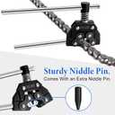 Chain Breaker for #25#35#40#41#50 320 410 415 420 520 525 530 Roller Chain, Chain Splitter Detacher Cutter for Motorcycle Bicycle Go Cart Mini Bike Dirt Bike Motor Bike Chain, with 1 Push Pin