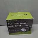 AlpsWolf Rechargeable Flashlight, LED Spotlight Flashlight 20000 Capacity 4000LM 25h Ultra-Long Standby 3+4 Lights Modes Ultra Bright Flashlight Waterproof with USB Output as a Power Bank