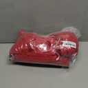 Premium Kitchen Towels (16x 25, 6 Pack) | Large Cotton Kitchen Hand Towels | Dish Towels | Diagonal Weave Design | 445 GSM Highly Absorbent Tea Towels Set with Hanging Loop | Red