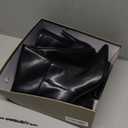 Knee High Boots Women Pointed Toe Tall Boots 3 In Stiletto High Heel Long Boots Side Zipper Dress Knee High Boots (8, Black)