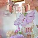 ZAIBIANHAO Fairy High Chair Banner - Mushroom Wildflower Highchair Banner,Yarn Tassel Fairy First Birthday Decoration,Cake Smash Flower Garland Party Supplies