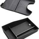 CDEFG 2PCS for 2023 2024 2025 HR-V Center Console Organizer Tray for 2023-2025 Honda HR-V Lower Console Tray Storage Box Floor Tray Sunglasses Holder 2025 2024 HR-V Interior Accessories