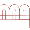 Pan Arch Fence Red 14"×18" 5pcs