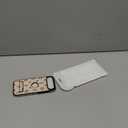 Compatible with iPhone 17 Air Case Luxury Designer Leather for Women Girls,Hybrid TPU+PU Leather with Foldable Stand Shockproof Protective Cover for iPhone 17 Air - 6.5 inch (Beige)