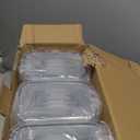 PRAKI Airtight Food Storage Containers Set with Lids - 24 PCS, BPA Free Kitchen and Pantry Organization, Plastic Leak-proof Canisters for Cereal Flour & Sugar - Labels & Marker (Black)