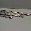 TEECK Shower Curtain Rod, 32-80 inch Adjustable Spring Tension Curtain Rod, Never Rust Anti-Slip Shower Curtain Rod for Bathroom, No Drilling, Never Collapse, Easy to Use, Silver