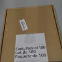 Amazon Basics Sheet Protectors for 3 Ring Binder, Heavyweight, Acid-Free, Clear Plastic Sleeves, Letter Size, 8.5 x 11 Inch, 100-Pack