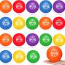 Jerify Foam Dodgeball Set 6 Inch Soft Skin Playground Dodgeballs Bulk, Low Density Foam for Non Sting Dodgeball Sports Equipment for Kids and Adults (Multicolor)