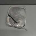 Silver Bob Wig with Flat Bangs Short 12 Inch Wigs Include Wig Cap Heat Resistant Synthetic Fiber Colorful Wigs for Halloween Costume Party Use (Silver)