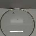 Tempered Glass Lid for Replacement, Clear Cover for Pans and Pots, 8, 9.5, 10.5, 11, 12, 12.5 Inch Lids for Cookware Cooking, Frying Pans, Skillets, Dutch Oven, Sauce Pan (12.6 In)