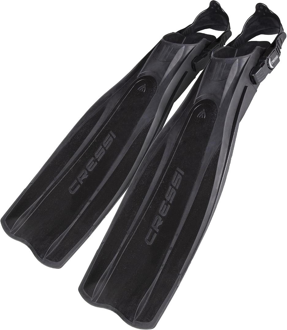 Cressi Lightweight Well-Balanced Open Heel Scuba Diving Fins - Pro Light: Made in Italy XXL | US Man 12/13 | US Lady 13/14 | EU 46/47