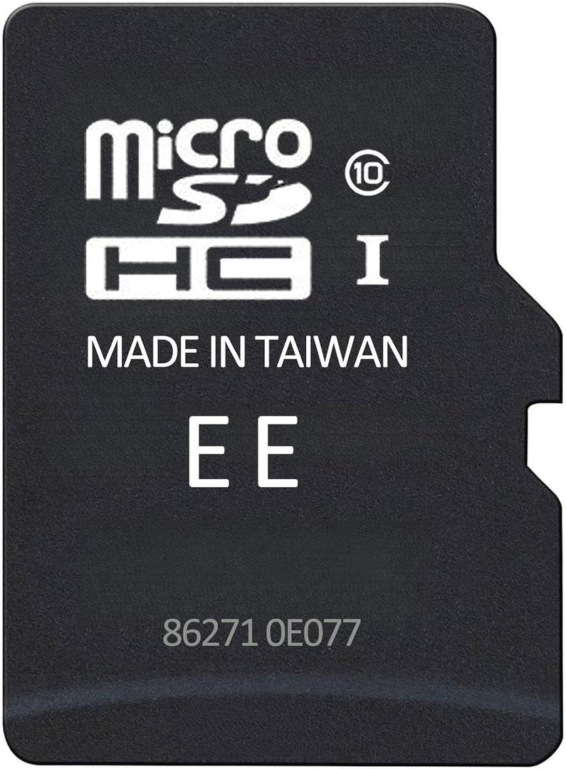 2025 Navigation sd Card Latest Maps Update Version 86271 0E077 Micro Fits Toyota Prius 4 Runner Avalon Camry