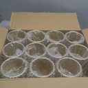 Ninehaoou 11 Pcs Gold Cylinder Vases for Wedding Centerpieces 5.1 Inch Tall Metal Flowers Vase Small Hurricane Holder for Wedding Dining Coffee Table Party Decorations, Not Included Flowers