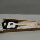 Loog Mini Acoustic kids Guitar for Beginners 3-strings Ages 3+ Learning app and lessons included Black