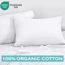 Royale Linens White Cotton Pillow Cases King Size Set of 12 - Bed Pillow Covers - 100% Cotton Pillowcases - Soft & Cooling - Envelope Closure - Hotel Quality Bulk Pillowcases 20" x 40"