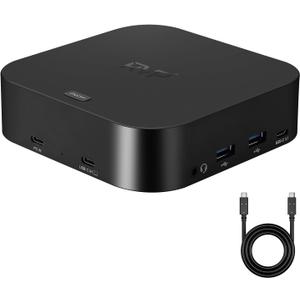 Laptop Docking Station Dual Monitor by RVP+, 13-in-1 Mac Triple Monitor USB Dock with 4K HDMI Display, Computer Dock 5Gbps USB-C/A Ports, 10-1000Mbps (082321)