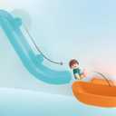 Playmobil Junior Aqua: Water Slide with Sea Animals