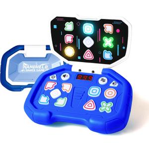 Fast-Push Puzzle Games | Electronic Bounce Fidget Toys | Educational Early Learning for Ages 3-12 | Boys & Girls | Navy Blue | Birthday & Party Gifts