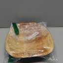 ZENFUN Natural Wood Fruit Bowl 7.8-9.5 Inch, Unique Root Dish Bowl, Fruit Snack Dish for Sandwich Bread Serving, Handmade Serving Bowl for Candy, Vintage Ring Dish, Serving Appetizer Display