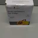 Freshmage Fruit Storage Containers for Fridge with Removable Colander, Airtight Food Storage Container, Dishwasher Safe Produce Saver for Refrigerator, Keep Berry Fruit Fresh Longer 4 pcs Small Clear