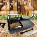 Cigarette Rolling Machine, with Storage Groove, Manual Dual-Track Upgrade Cigarette Machines, Suitable for 8.0 MM Diameter Size Cigarettes (80-100MM Lengths),Black (8.15 x 5.55 x 2.55 in)