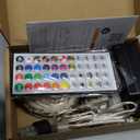 100FT 300LEDs Fairy Lights Plug in, 30V 24 RGB Colors+Warm White Color Changing Twinkle Lights, 150 Lighting Modes Timer IP44 Waterproof String Light with Remote for Indoor Outdoor Festival DIY Decor