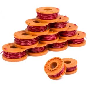 12 Pack WA0010 Weed Eater String Replacement for Worx Select Electric String Trimmers