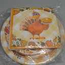 48PCS Thanksgiving Paper Plates and Napkins Sets, Thanksgiving Party Disposable Plates and Napkins, Dinner Decorations