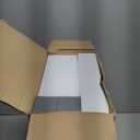 TUTOTAK Corner Shelf with LED Light, 6-Tier Corner Bookshelf for Small Space, Narrow Display Corner Shelf Stand with Storage Rack, for Living Room, Bedroom, Black BS05BK006L